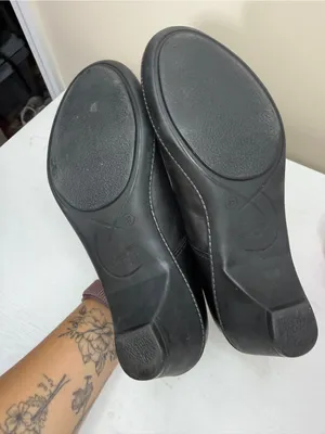 Dansko Bess Comfort Mary Jane Leather Heels Size 37 Sz 7 thumbnail 13