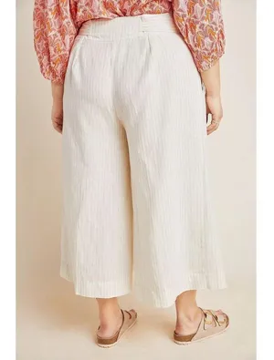 NWT Anthropologie Palm Beach Belted Pants Size 8. A42 thumbnail 7