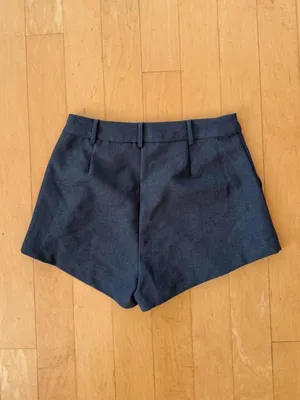 Princess Polly Chivon tailored grey shorts  thumbnail 3