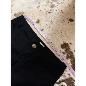 MAEVE Colette Black Linen Blend Stretch Wide Leg Pants size 27 thumbnail 4
