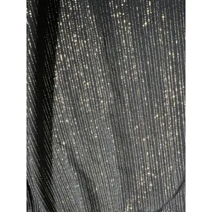 Veronica M Black‎ Gold Lurex Sparkle Mock Neck Backless Draped Cocktail Dress XS thumbnail 14