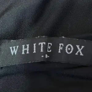 White Fox Black Sleeveless One Shoulder Cutout Cami Camisole Bodysuit Tank Top M thumbnail 3
