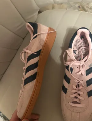 Adidas Pink & Navy Handball Spezial Shoes thumbnail 3