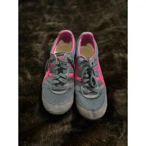 Asics Onitsuka Tiger Shoes Womens 8.5 Blue Pink Running Sneakers Athletic thumbnail 2