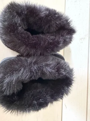 Danskin Donut Faux Fur Platform Ankle Boots Womens Size 7 Black Memory Foam NEW thumbnail 8