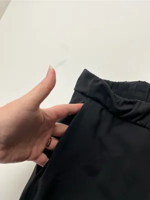 Lululemon‎ On The Fly Pant *28" Womens Size 6 Black W5ALWS Pull-on Stretch *FLAW thumbnail 8