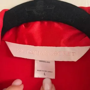 ✨Victoria's Secret Y2K Satin Pajama Red Sz Large Set✨ thumbnail 7