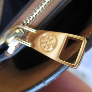 Tory Burch Robinson Small Tan Cardamom Bag Tote thumbnail 15