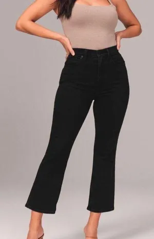 Abercrombie Curve Love High Rise Kick Flare Jeans thumbnail 1