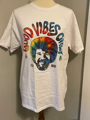 White Tee Size L thumbnail 1