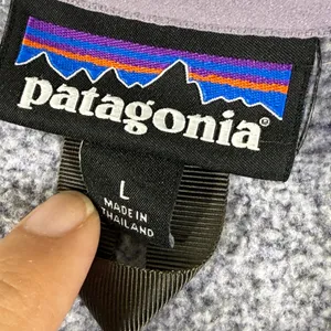 Patagonia Better Sweater 1/4 Zip Pullover Tailored Grey Womens L 25617 FA15 thumbnail 3