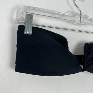 NWT Andie Swim The Scala Top Flat Strapless Black Size Medium M NEW thumbnail 3
