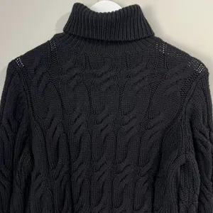 J Brand‎ Sweater Women's Medium Noella 100% Wool Cable Knit Turtleneck Chunky thumbnail 7
