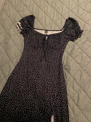Navy Blue Maxi Dress Size XS thumbnail 1