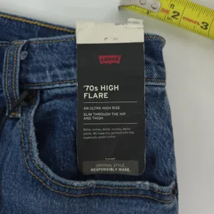 Levis Jeans‎ 28x32 Flare Sonoma Step 70's Ultra High Rise Waist Kendrick Lamar thumbnail 7