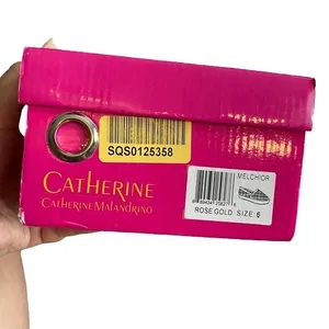 Catherine Malandrino Size 6 Melchior Espadrille‎ Slip On Loafers Rose Gold NWT thumbnail 3