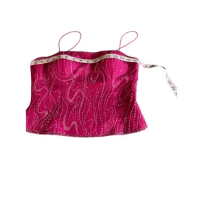 Scala Fuchsia Beaded Top & Taffeta Skirt Formal Dress‎ Set Party Prom thumbnail 7