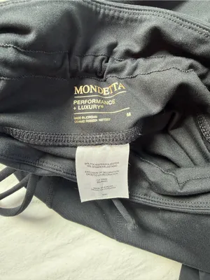 Mondetta Performance +‎ Luxury Black Straight Leg Active Pants M thumbnail 4