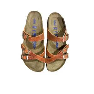 Birkenstock Oiled Leather‎ FRANCA Burnt Orange (Narrow) BNIB 1027691 size 37 SF thumbnail 2