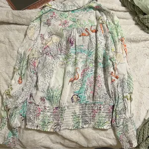 Anthropologie Maeve Rosa Blouse thumbnail 7
