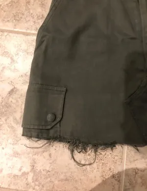 Urban Outfitters Green Utility Skirt - Small thumbnail 3