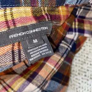 French Connection plaid shirt size medium thumbnail 7