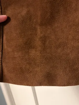 Bushwacker VTG 100% genuine leather pants brown high rise straight leg classic thumbnail 7