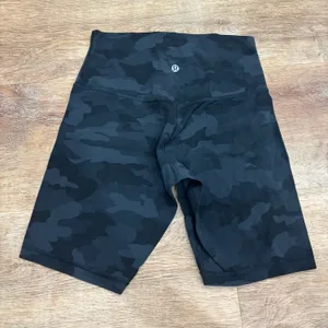 Lululemon Camo Biker Shorts 6" thumbnail 1