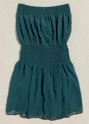 Strapless Dress Blue thumbnail 1