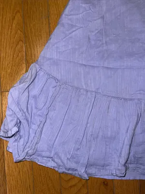 Old Navy Purple Spaghetti-Strap Ruffle-Hem Dress thumbnail 3