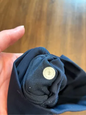 Lululemon Wunder Under Leggings 2 True Navy Blue Full-On Luxtreme 28" Inseam thumbnail 2