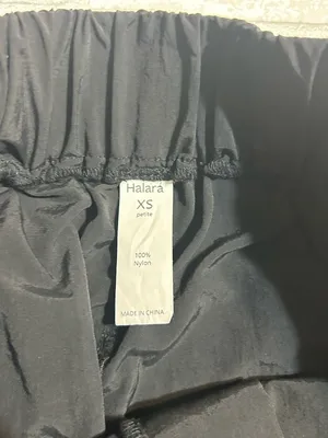 HALARA Black Wide-Leg Cargo Pants thumbnail 6
