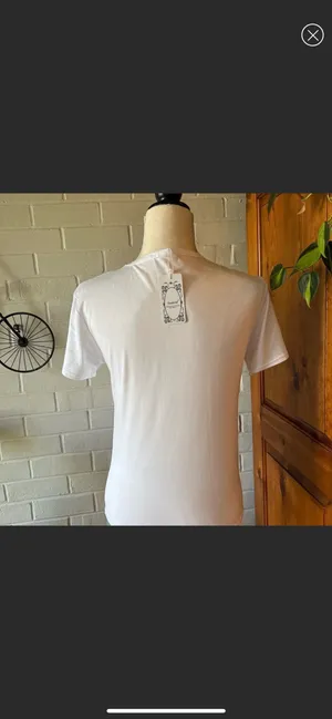 Graphic Tee White Size M thumbnail 5