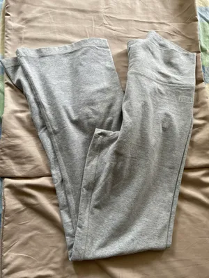 PINK Gray Flare Leggings thumbnail 4