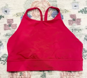 Lululemon X Soulcycle Womens High Neck Energy Sports Bra Size 10 Yoga Athletic thumbnail 1