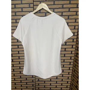 PrettyGarden‎ Cream Waffle Knit Button Front Top Size Medium thumbnail 2