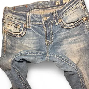 Miss Me Jeans Size 27 Low Rise Bootcut J55014B32Y Y2K Western Flap Pocket thumbnail 3