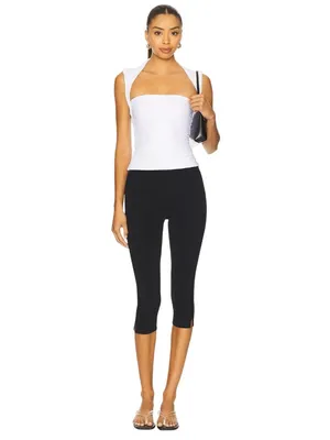 Amanda Uprichard x REVOLVE Short Sleeve Momo Top in Ivory Small New Womens thumbnail 8
