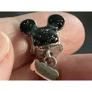 Pandora Disney Parks 2024 Mickey Mouse Dangle Charm S925 Sterling Silver thumbnail 3
