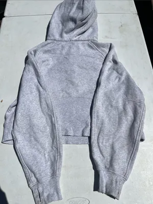 lululemon athletica Light Gray Half-Zip Hoodie thumbnail 3