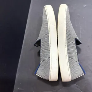 Rothy's Minimalist Preppy Designer The Original Slip On‎ Sneaker 8 Anchor Navy thumbnail 3