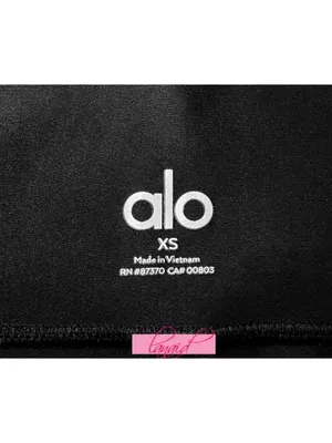 Alo High-Waist Airlift Leggings Black Hi-Rise Waisted Tights Full-Length Pants thumbnail 7