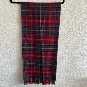 Pendleton Vintage‎ Women’s 100% Wool Authentic Macdougal Tartan Plaid Scarf thumbnail 3