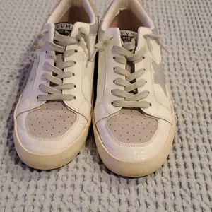Vintage Havana Women's White Silver Sneaker Size 9 (#2) thumbnail 5