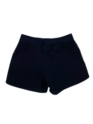 Lands' End Women's Comfort Waist 5" Swim Shorts with Panty Size 6 Petite Black thumbnail 2