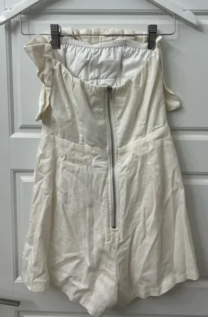 Princess Polly Linen Romper thumbnail 4
