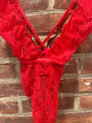 NWOT Victorias Secret Lace Teddy thumbnail 3