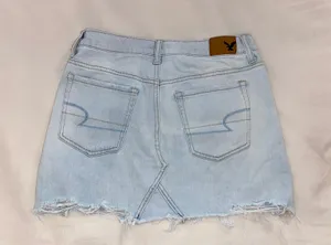 American Eagle Outfitters Light Denim Skirt thumbnail 2