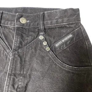 Vintage Rocky Mountain Black Denim High Rise Jeans Tall / Long Inseam thumbnail 2