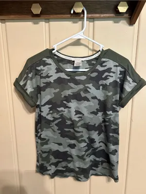 Lucky Brand Green Camo Short Sleeve Tee thumbnail 2